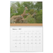 Giraffe-Liebe 2014 Kalender (Feb 2027)