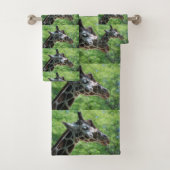 Giraffe-Liebe Badhandtuch Set (Insitu)