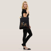 Giraffe Liebe im Mondschein, Tasche (Am Model)