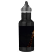 Giraffe Liebe im Mondschein, Trinkflasche (Links)