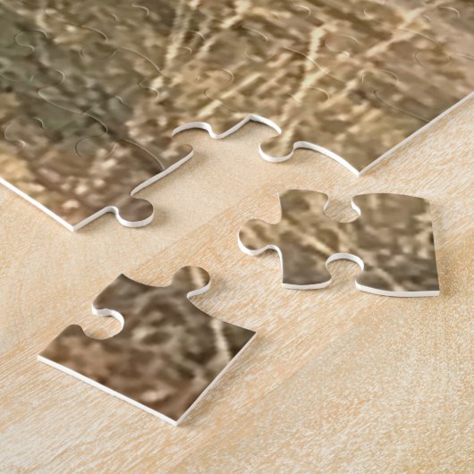 "Giraffe Liebe in Aktion Tansania Puzzle (Seite)