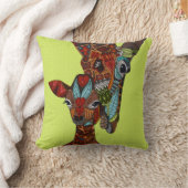 Giraffe-Liebe Kissen (Decke)