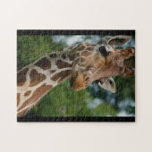 Giraffe-Liebe Puzzle (Horizontal)
