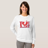 Giraffe-Liebe T-Shirt (Vorne ganz)