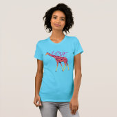 Giraffe-Liebe T-Shirt (Vorne ganz)