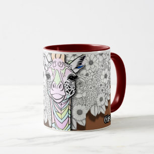 Giraffe-Liebhaber-Tasse Tasse