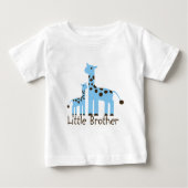 Giraffe Little Brother Baby T-shirt (Vorderseite)