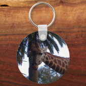 Giraffe Lookout, Keyring Schlüsselanhänger (Vorderseite)