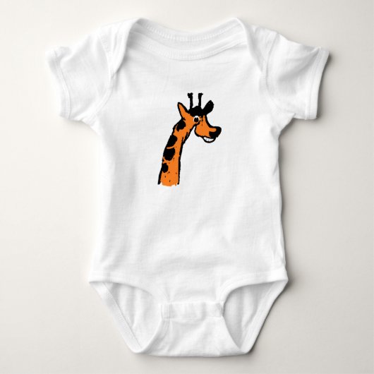 Giraffe Lover Baby Strampler (Vorderseite)