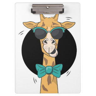 Giraffe Lover Giraffe in meinem Herzen Klemmbrett