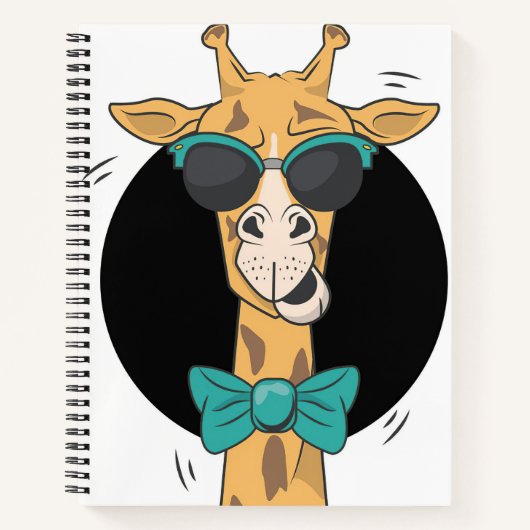 Giraffe Lover Giraffe in meinem Herzen Notizblock (Vorderseite)