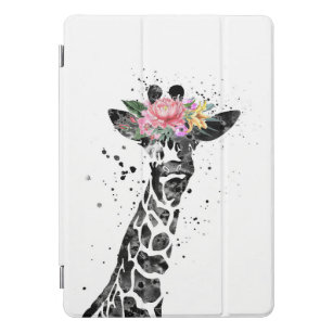 Giraffe Lover Giraffe und Blume iPad Pro Cover
