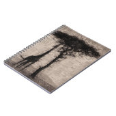 Giraffe Lover Giraffe Zeitung Kunst Notizblock (Linke Seite)