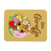 Giraffe Lover Giraffes Africa Magnet (Horizontal)