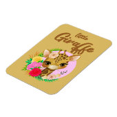 Giraffe Lover Giraffes Africa Magnet (Linke Seite)