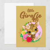 Giraffe Lover Giraffes Africa Programm (Vorne/Hinten)