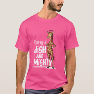 Giraffe Lover Liebe Giraffen Funny Bossy Boss Mana T-Shirt