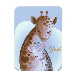 Giraffe Lover Niedliche Giraffen Magnet