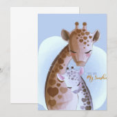 Giraffe Lover Niedliche Giraffen Programm (Vorne/Hinten)