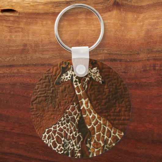 Giraffe Lover Schlüsselanhänger (Vorderseite)