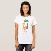 Giraffe Lover T-Shirt (Vorne ganz)
