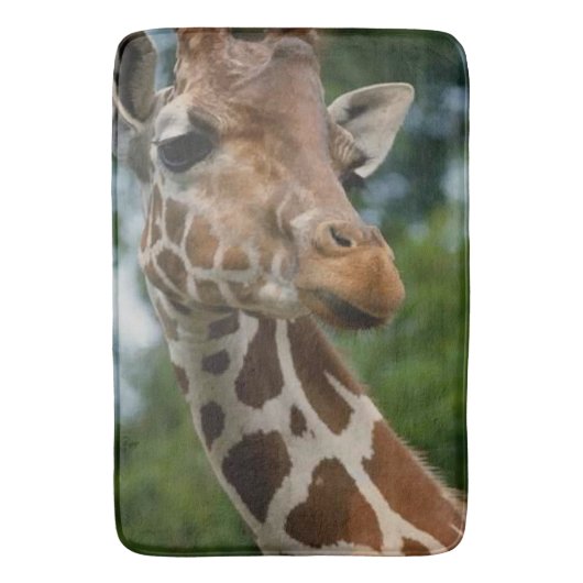 Giraffe Lovers Art Badematte (Vorderseite Vertikal)