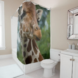 Giraffe Lovers Art Duschvorhang