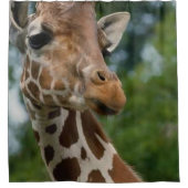 Giraffe Lovers Art Duschvorhang (Vorderseite)