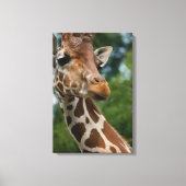 Giraffe Lovers Art Leinwanddruck (Vorderseite)