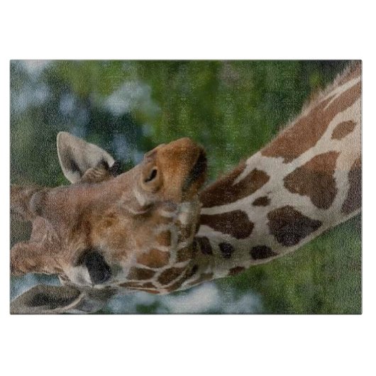 Giraffe Lovers Art Schneidebrett (Vorderseite)