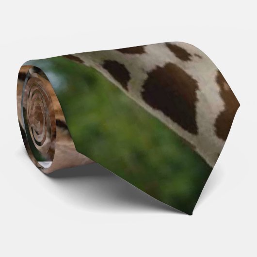 Giraffe Lovers Kunstgeschenke Krawatte (Gerollt)