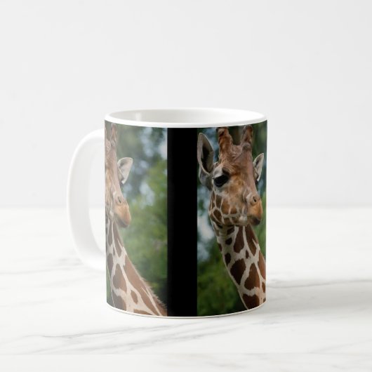 Giraffe Lovers Kunstgeschenke Tasse (Vorderseite Links)