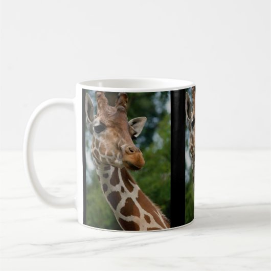 Giraffe Lovers Kunstgeschenke Tasse (Links)