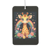 Giraffe Lovers T-Shirt Autolufterfrischer (Vorderseite)