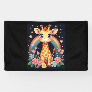 Giraffe Lovers T - Shirt Banner