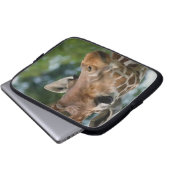 Giraffe Lovers Wildlife Laptopschutzhülle (Vorne Knopf)