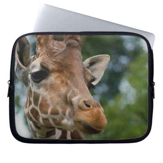 Giraffe Lovers Wildlife Laptopschutzhülle (Vorderseite)