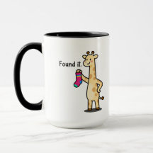 Giraffe Lustiger Kaffeebecher Pro-Finder