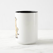 Giraffe Lustiger Kaffeebecher Pro-Finder Tasse (Zentrum)
