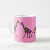 Giraffe Luv Tassen (Vorderseite Links)