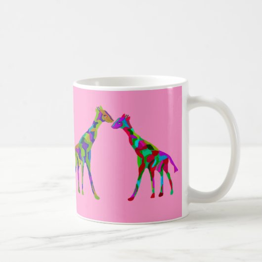 Giraffe Luv Tassen (Rechts)