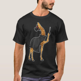Giraffe Magician Magic wand T-Shirt