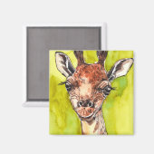 Giraffe Magnet (Vorderseite/Rückseite)