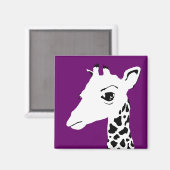 Giraffe Magnet (Vorderseite/Rückseite)