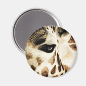 Giraffe Magnet (Vorderseite/Rückseite)