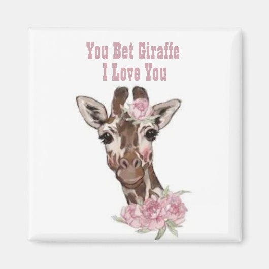 Giraffe Magnet (Vorne)