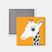 Giraffe Magnet (Vorderseite/Rückseite)