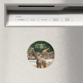 Giraffe Magnet - Maßgeschneidert (In Situ (Geschirrspüler))