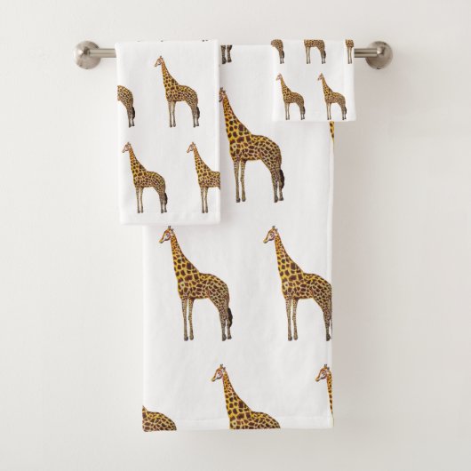 Giraffe Malerei Badetuch Set (Insitu)