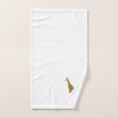 Giraffe Malerei Badetuch Set (Handtuch)